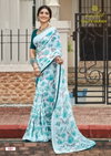 White Queen By Kashvi Georgette Printed Wholesale Saree Suppliers In Mumbai
